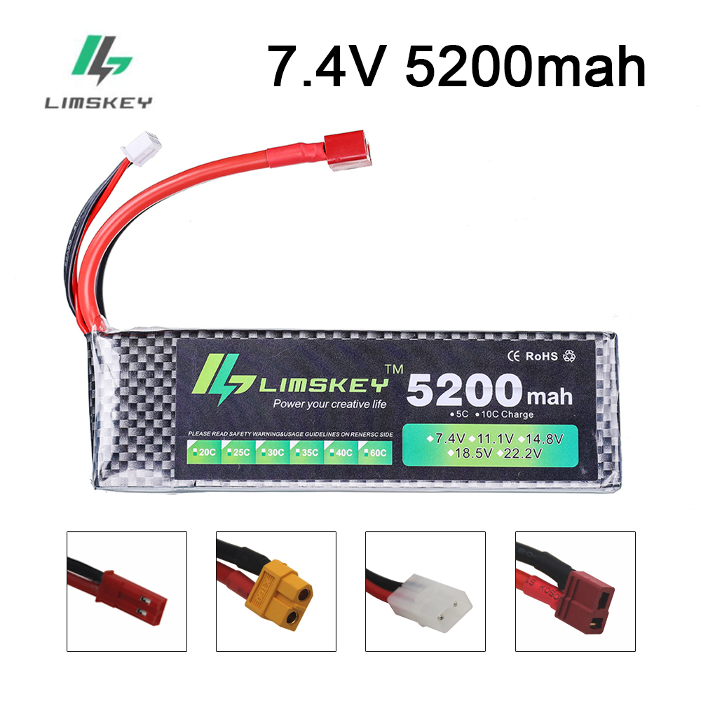 Limskey Power battery 7.4V 520 - Rc Hobby Drone ulasan dan harga