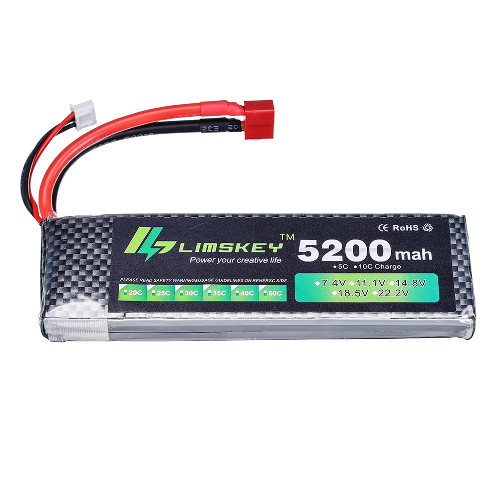 Limskey Power battery 7.4V 520 - Rc Hobby Drone ulasan dan harga