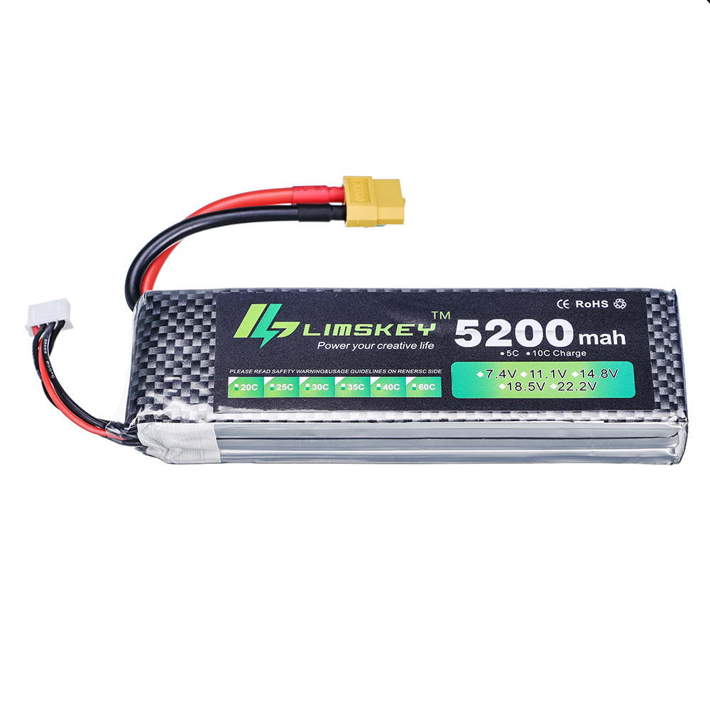 Limskey Power battery 7.4V 520 - Rc Hobby Drone ulasan dan harga