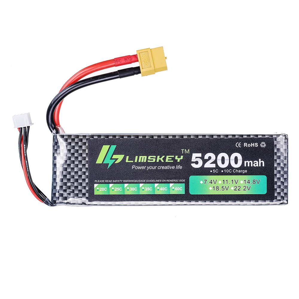 Limskey Power battery 7.4V 520 - Rc Hobby Drone ulasan dan harga