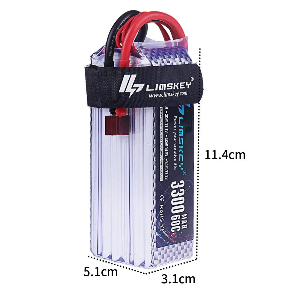 Brand NEW 3300mah 22.2V 60C 6S - Rc Hobby Drone ulasan dan harga