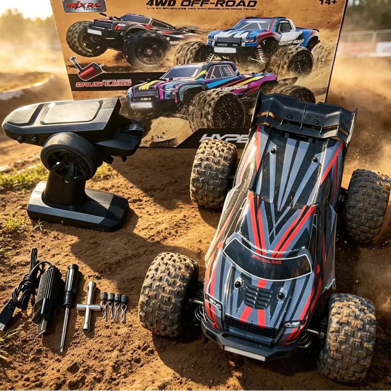 MJX Hyper Go 16210 1/16 Dark G - Rc Hobby Grade Monster Truck ulasan dan harga