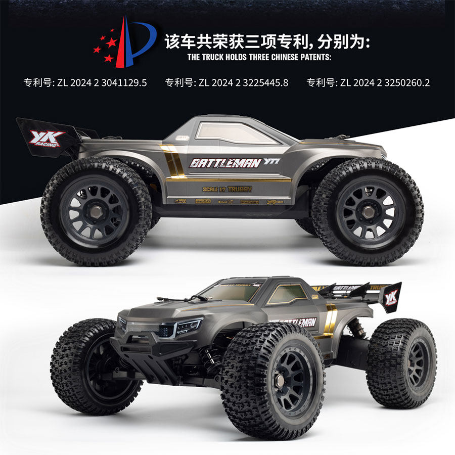 YIKONGRC YK9071Pro YT7 1/7 Sca - Rc Hobby Grade Monster Truck ulasan dan harga