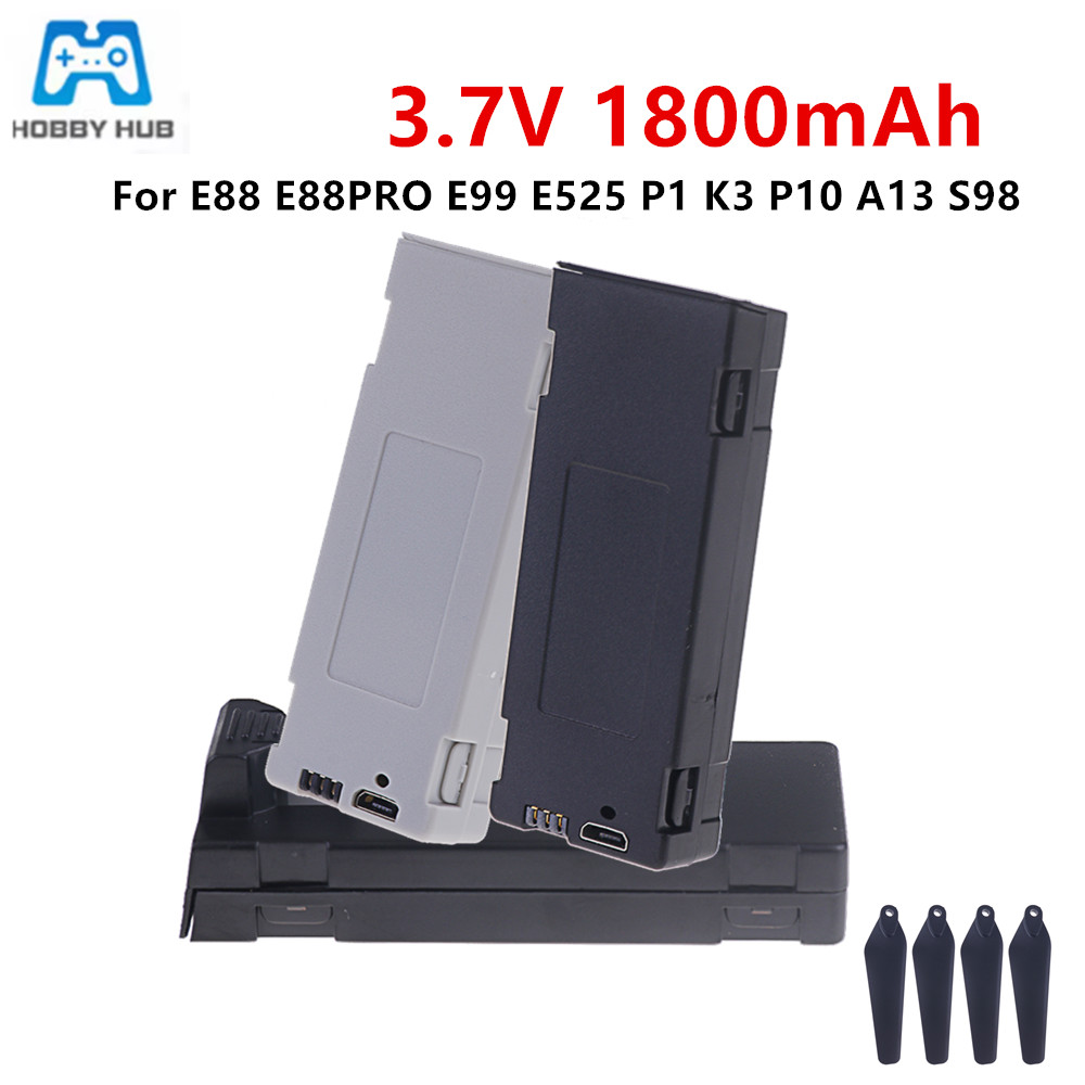 For E88 Battery Rechargeable B - Rc Hobby Drone ulasan dan harga