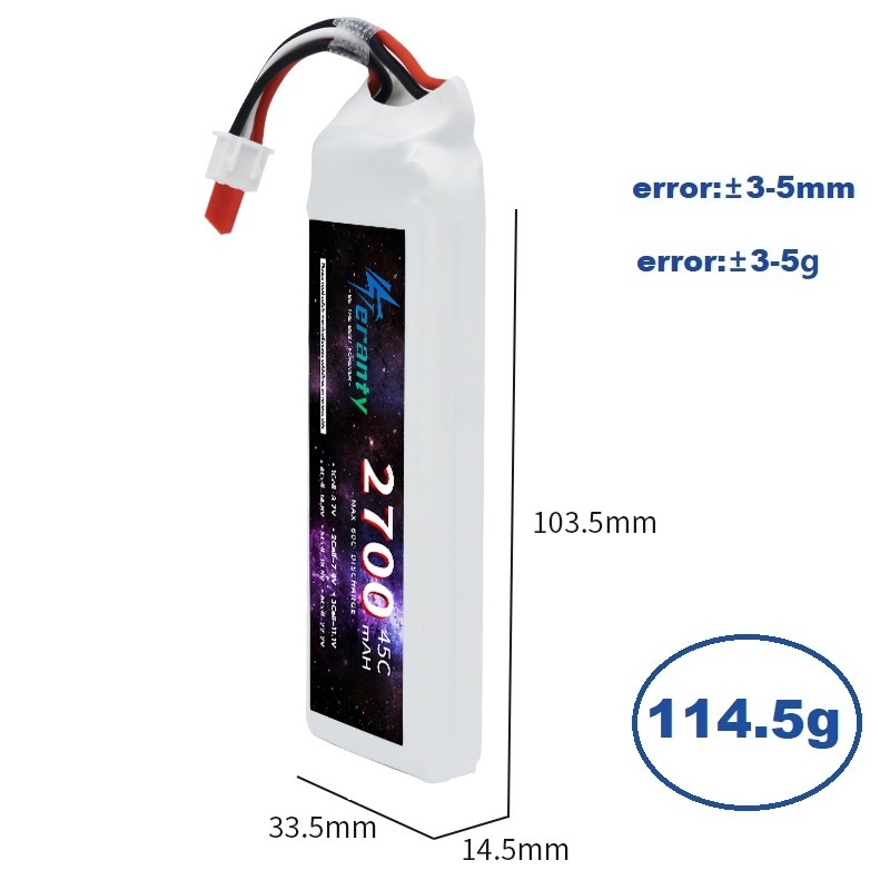 1/3PCS 2S 7.4V Lipo Battery 27 - Rc Hobby Drone ulasan dan harga