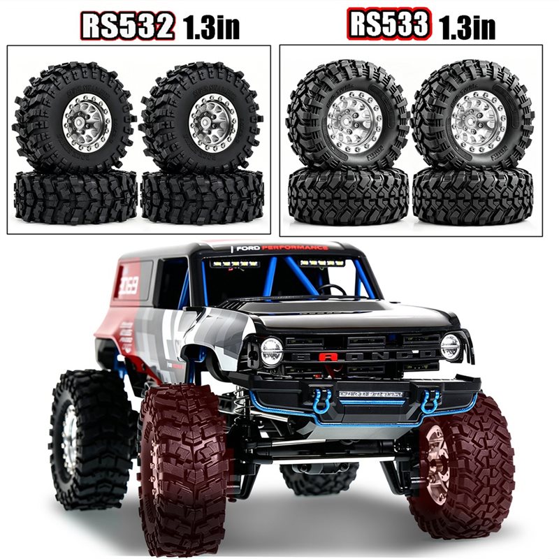 X18A-1.3 Inch RC Beadlock Whee - Rc Hobby Trucks ulasan dan harga