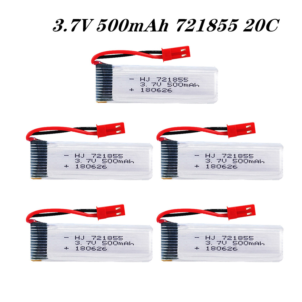 High Rate 3.7V 500mAh 721855 2 - Rc Hobby Hub ulasan dan harga