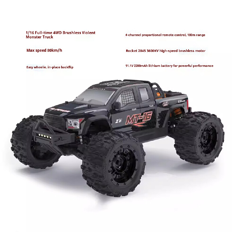 ZD MT16 1/16 Scale Brushless R - Rc Hobby Grade Monster Truck ulasan dan harga