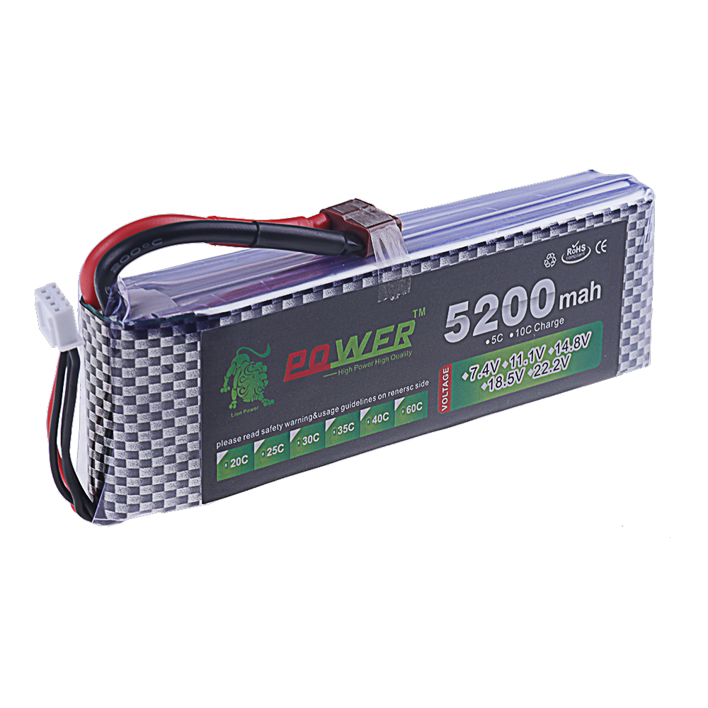 3S Lipo Battery 11.1V 5200mah  - Rc Hobby Drone ulasan dan harga