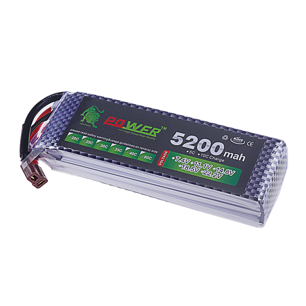 3S Lipo Battery 11.1V 5200mah  - Rc Hobby Drone ulasan dan harga